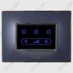 Wega Atomic Blue <br>WiFi Switch Grey <br>Fan Regulator