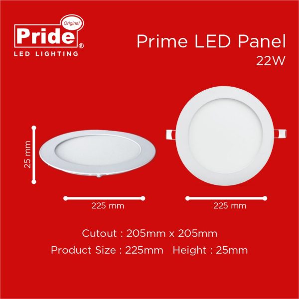 Prime Round Recess Panel (Concealed) 022W - Image 4