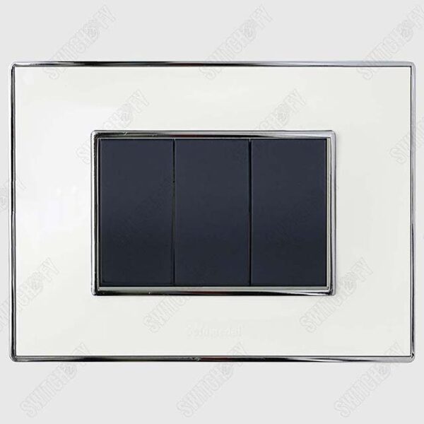 Wega Absolute White <br>Curve Black Switch - Image 1