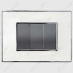 Wega Absolute White <br>Curve Grey Switch