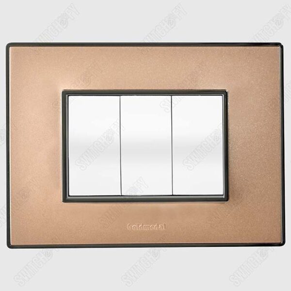 Wega Champange Gold <br>Curve White Switch - Image 1