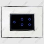 Wega Absolute White <br>WiFi Switch Titanium Grey