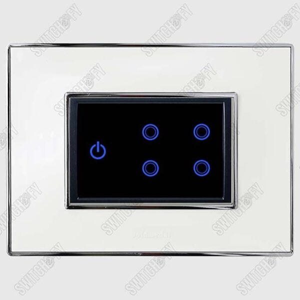 Wega Absolute White <br>WiFi Switch Titanium Grey - Image 1