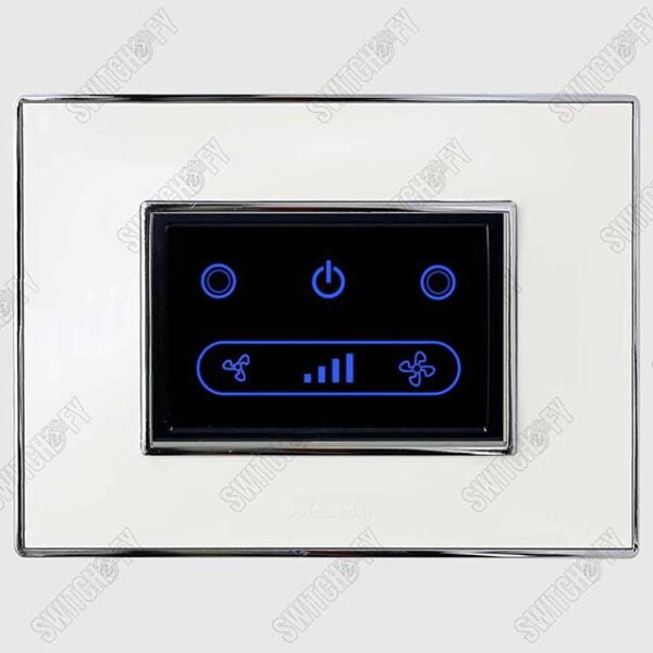 AB_8-12 copy Wega Absolute White <br>WiFi Switch Titanium Grey <br>Fan Regulator - Image 1