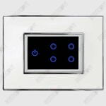 Wega Absolute White <br>WiFi Switch White <br>4 Switch with Master