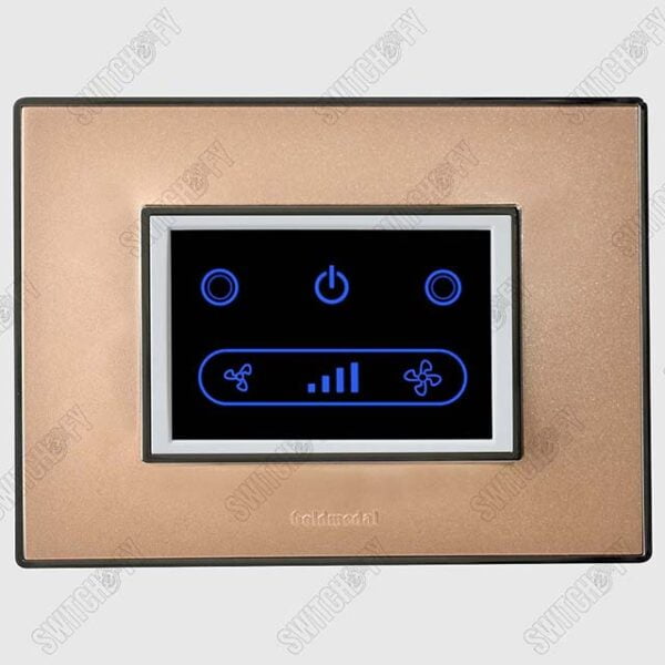 CG_9-10 copy Wega Champange Gold <br>WiFi Switch White <br>Fan Regulator - Image 1