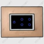Wega Champange Gold <br>WiFi Switch White <br>4 Switch with Master