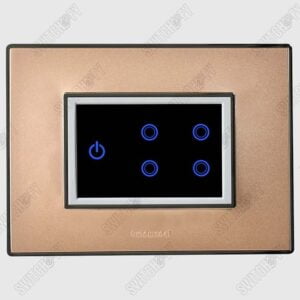 Wega Champange Gold <br>WiFi Switch White <br>4 Switch with Master
