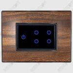 Wega Dark Expresso <br>WiFi Switch Titanium Grey