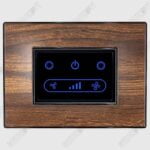 Wega Dark Expresso <br>WiFi Switch Titanium Grey <br>Fan Regulator