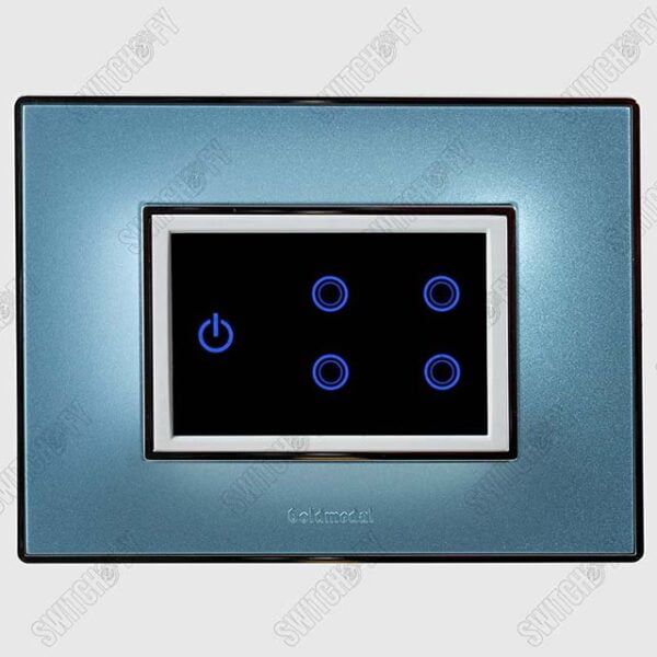 Wega Gaga Blue <br>WiFi Switch White <br>4 Switch with Master - Image 1