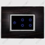 Wega Junglee Wenge <br>WiFi Switch White <br>4 Switch with Master