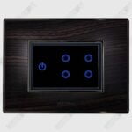 Wega Junglee Wenge <br>WiFi Switch Titanium Grey