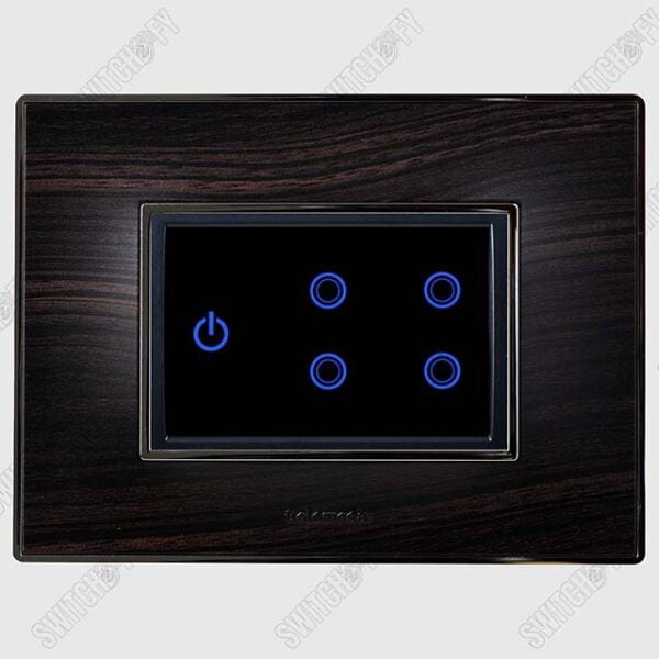 Wega Junglee Wenge <br>WiFi Switch Titanium Grey - Image 1