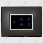 Wega Nuclear Grey <br>WiFi Switch White <br>4 Switch with Master