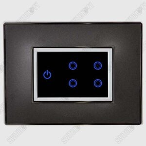 Wega Nuclear Grey <br>WiFi Switch White <br>4 Switch with Master