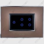 Wega Puppy Brown <br>WiFi Switch Titanium Grey<br>4 Switch with Master