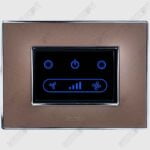 Wega Puppy Brown <br>WiFi Switch Titanium Grey <br>Fan Regulator