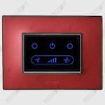 Wega Red Fever <br>WiFi Switch Titanium Grey <br>Fan Regulator