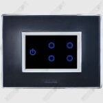 Wega Titanium Grey <br>WiFi Switch White <br>4 Switch with Master