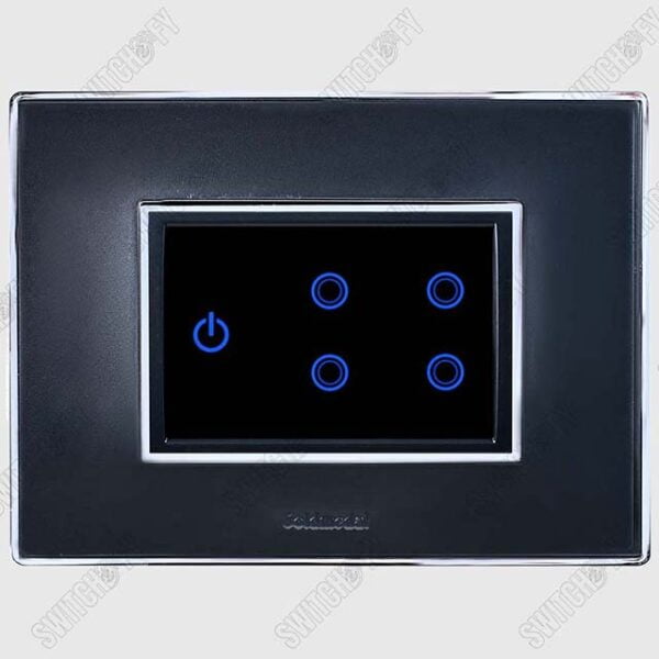 Wega Titanium Grey <br>WiFi Switch Titanium Grey<br>4 Switch with Master - Image 1