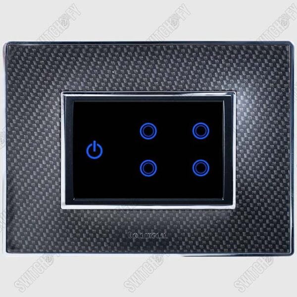 Wega Tom & Jerry <br>WiFi Switch Titanium Grey<br>4 Switch with Master - Image 1