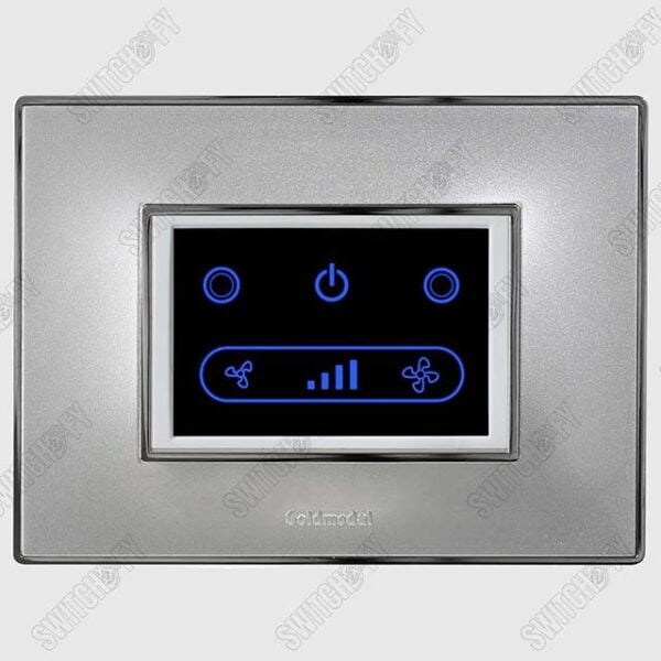 Wega Titanium Silver <br>WiFi Switch White <br>Fan Regulator - Image 1