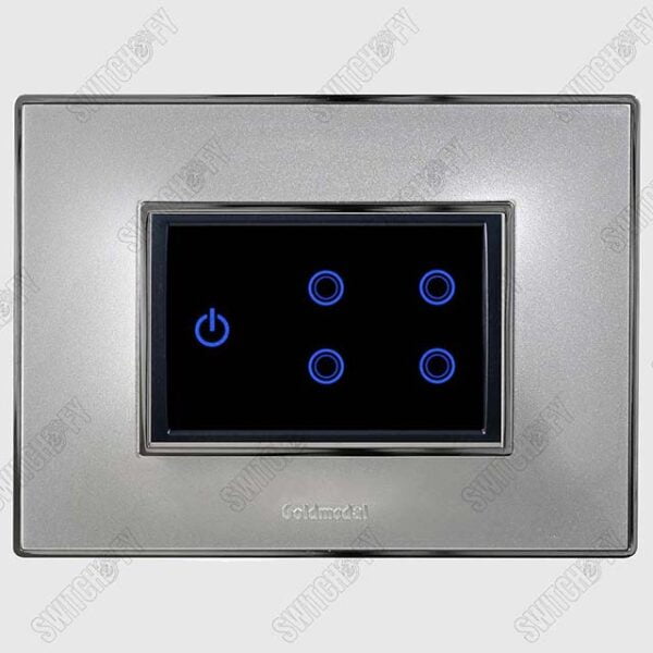 Wega Titanium Silver <br>WiFi Switch Titanium Grey - Image 1