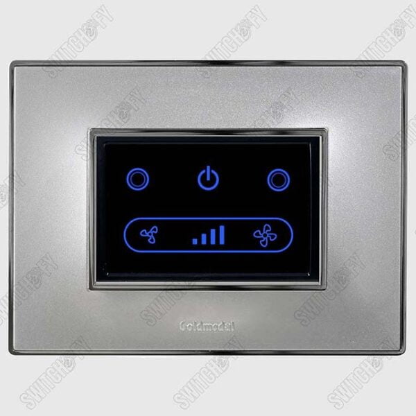 Wega Titanium Silver <br>WiFi Switch Titanium Grey <br>Fan Regulator - Image 1