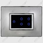 Wega Titanium Silver <br>WiFi Switch White <br>4 Switch with Master