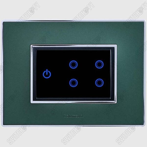 Wega Green Witch <br>WiFi Switch Titanium Grey<br>4 Switch with Master - Image 1