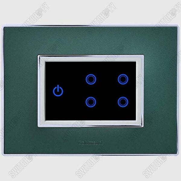Wega Green Witch <br>WiFi Switch White <br>4 Switch with Master - Image 1