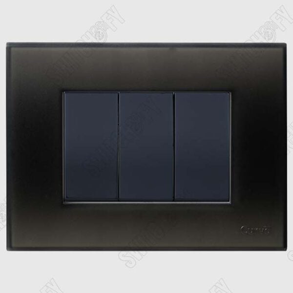 Cristallo Ice Grey with Curve Black