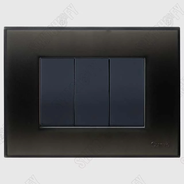 Cristallo Ice Grey with Curve Black