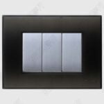 Cristallo Ice Grey with Nixon Silver