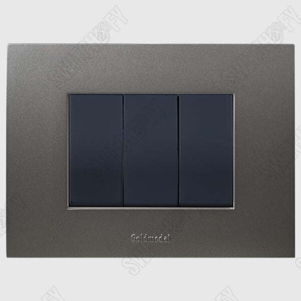 Bella Digital Chrome with Curve Black