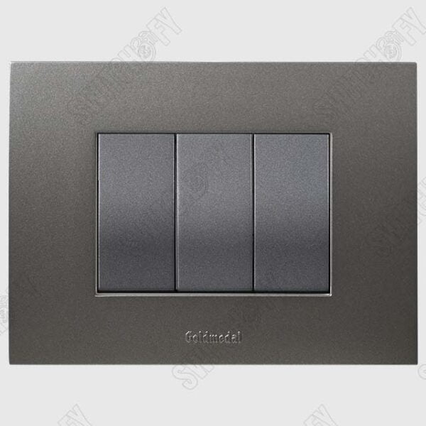 Bella Digital Chrome with Curve Grey