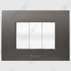 Bella Digital Chrome with Curve White