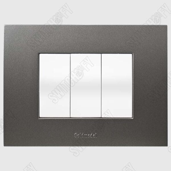 Bella Digital Chrome with Curve White