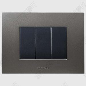 Bella Digital Chrome with Nixon Titanium Grey