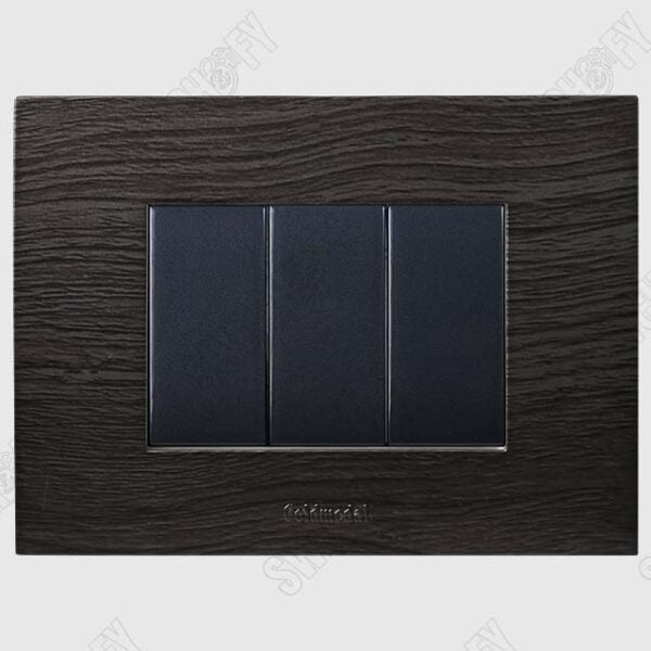 Bella African Wenge with Nixon Titanium Grey