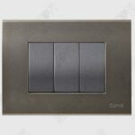 Cristallo Metalik Gold with Curve Grey