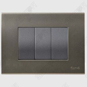 Cristallo Metalik Gold with Curve Grey