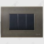 Cristallo Metalik Gold with Nixon Titanium Grey