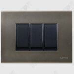 Cristallo Metalik Gold with Nixon Flat Titanium Grey