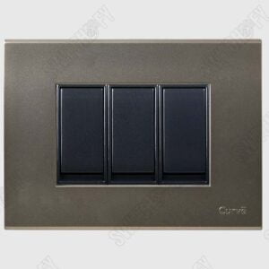 Cristallo Metalik Gold with Nixon Flat Titanium Grey