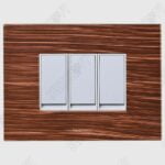 Grazia Zebra Wood with Nixon Flat White