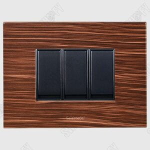 Grazia Zebra Wood with Nixon Flat Titanium Grey