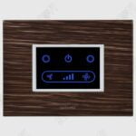 Grazia Italian Expresso Wifi Fan Regulator White touch switch