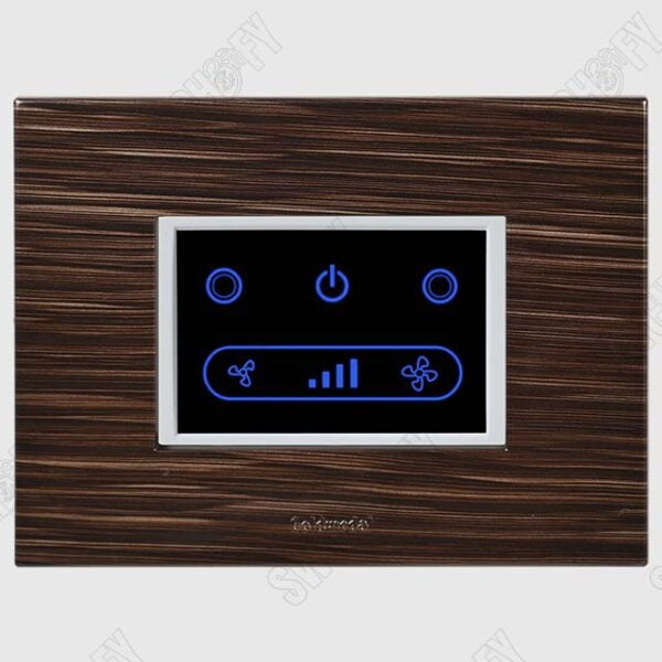 Grazia Italian Expresso Wifi Fan Regulator White touch switch